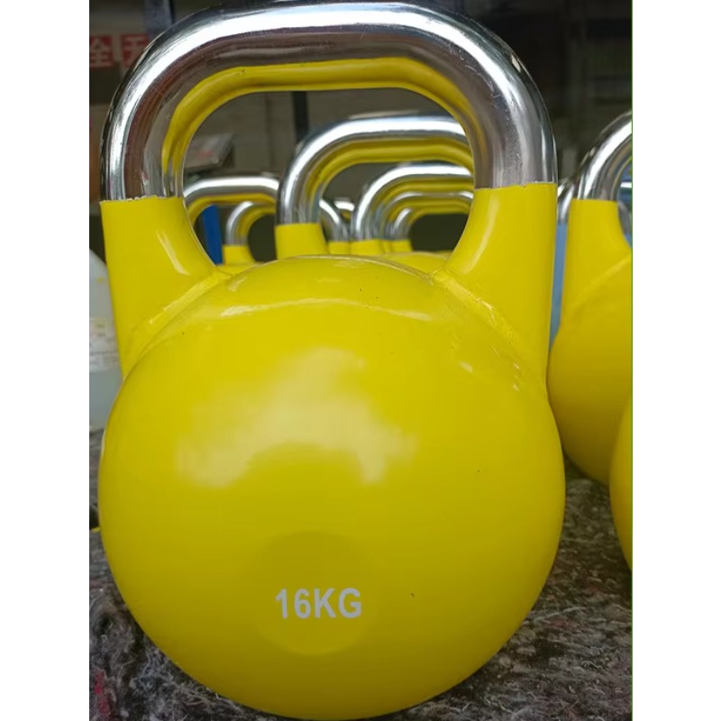 Crossfit Training - Kettlebell Professionale in Acciaio Solido per