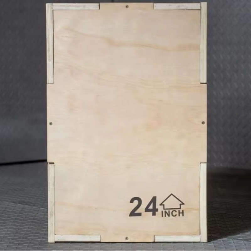Crossfit Training - 2026 Box Pliometrico in Legno 3-in-1