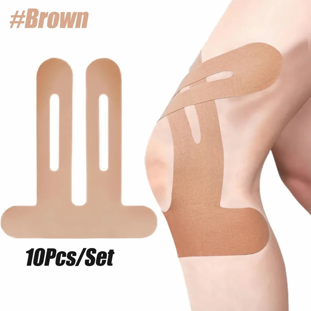 Finger Tape Athletic - Nastro Kinesiologico per Ginocchia, Impermeabile ed