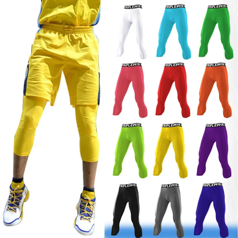 Crossfit Training - Uomo palestra Capri Running collant pantaloni
